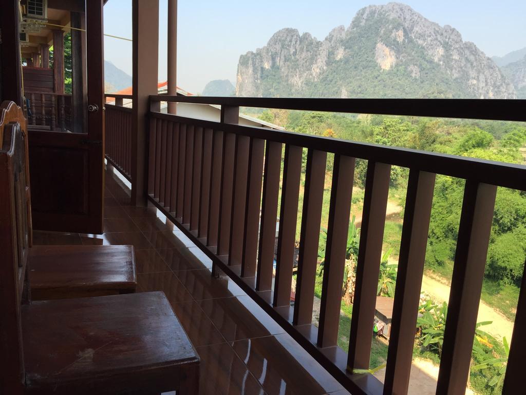 Happy River View Hotel Vang Vieng Exterior photo