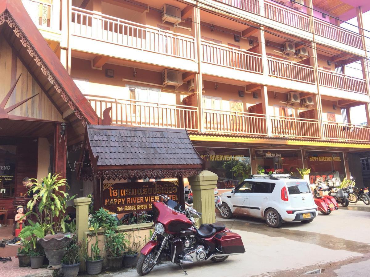 Happy River View Hotel Vang Vieng Exterior photo
