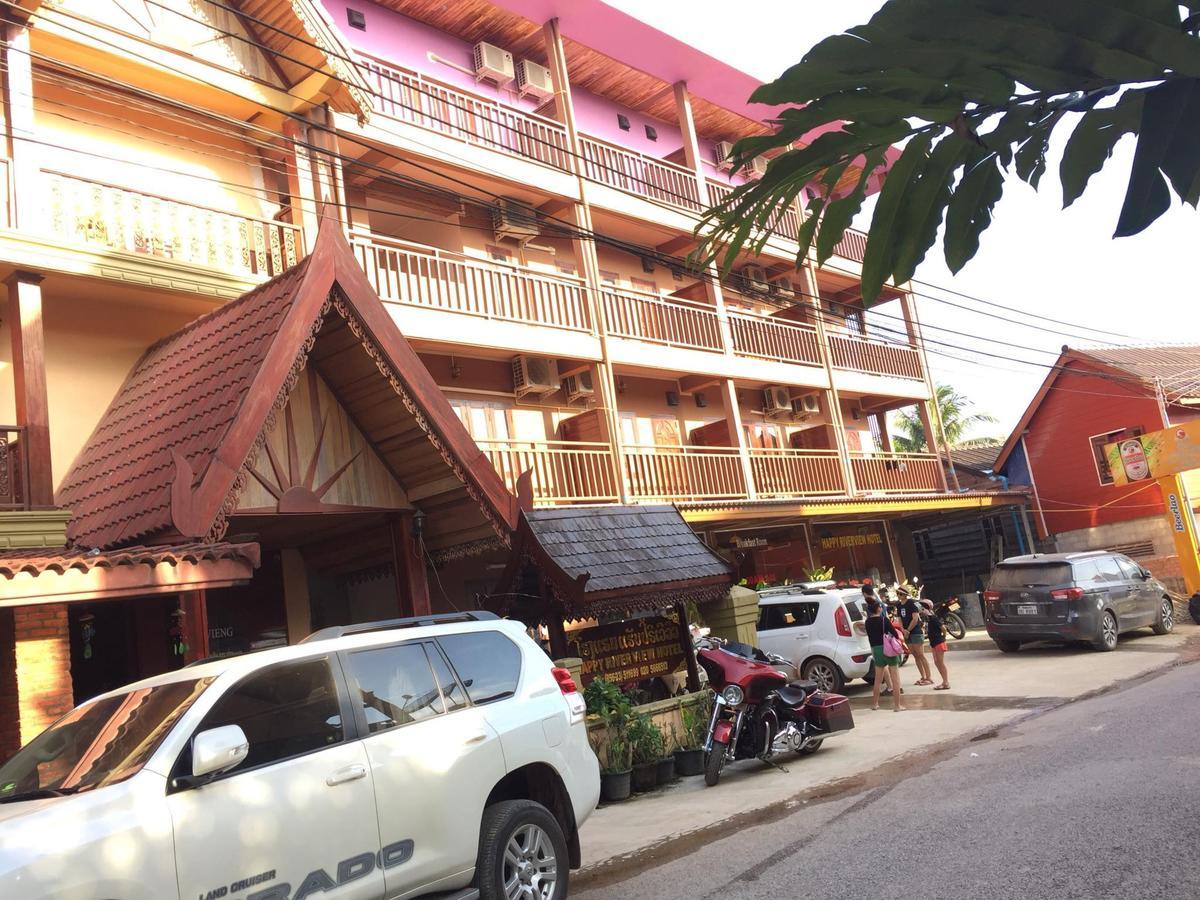 Happy River View Hotel Vang Vieng Exterior photo